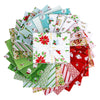 Claus & Co. Fat Quarter Bundle Christmas Fabric - FQ-17740-24 - 24-Piece Precut - Riley Blake Quilting Cotton Fabric