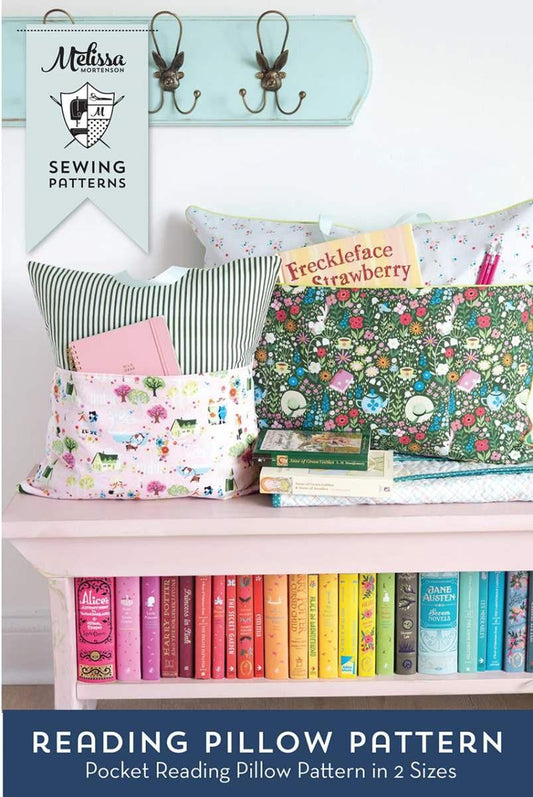Reading Pillow PATTERN Book Pocket Pattern - Riley Blake INSTRUCTIONS Only