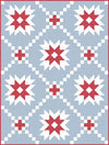 SALE Arctic Sparkler Quilt PATTERN Star Block Pattern - Riley Blake INSTRUCTIONS Only