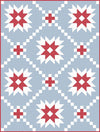 SALE Arctic Sparkler Quilt PATTERN Star Block Pattern - Riley Blake INSTRUCTIONS Only