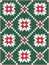 SALE Arctic Sparkler Quilt PATTERN Star Block Pattern - Riley Blake INSTRUCTIONS Only