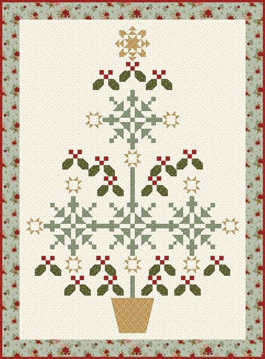 SALE Spruce It Up Quilt PATTERN Christmas Pattern - Riley Blake INSTRUCTIONS Only