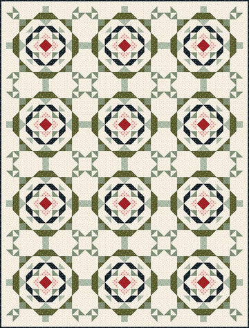 Tumbling Stars Quilt PATTERN Christmas Pattern - Riley Blake INSTRUCTIONS Only