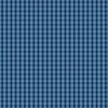 Image of Rosewood Hearth Oxford quilting cotton fabric by Jessica Chertkow for Riley Blake Designs. Features checks on a blue background. Cute Little Fabric Shop.