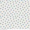 Image of Rosewood Petticoat Cream quilting cotton fabric by Jessica Chertkow for Riley Blake Designs. Features bows on a cream background. Cute Little Fabric Shop.