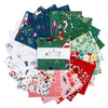 Nutcracker Tradition 5" Stacker Christmas Fabric - 5-17670-42 - 42-Piece Precut - Riley Blake Quilting Cotton Fabric