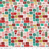 Image of Nutcracker Tradition Gifts of Giving Multi quilting cotton fabric by Jennifer Long for Riley Blake Designs. Features presents on a pink and blue background. Cute Little Fabric Shop.