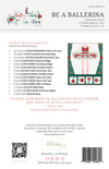 Be a Ballerina Quilt PATTERN Christmas Pattern - Riley Blake INSTRUCTIONS Only