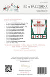 Be a Ballerina Quilt PATTERN Christmas Pattern - Riley Blake INSTRUCTIONS Only