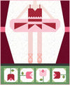 Be a Ballerina Quilt PATTERN Christmas Pattern - Riley Blake INSTRUCTIONS Only