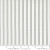 Image of A Cat Named Stitch Stripes Cream Grey quilting cotton fabric by Camille Roskelley for Riley Blake Designs. Features stripes on a cream background. Cute Little Fabric Shop.