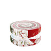 SALE Holiday Spirit 2.5" Rolie Polie Christmas Fabric - RP-17460-40 - 40-piece Precut - Riley Blake Quilting Cotton Fabric
