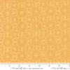 Image of Fieldrush Jasmine Yellow quilting cotton fabric by Basic Grey for Moda Fabrics. Features flowers on a yellow background. Cute Little Fabric Shop.