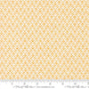 Image of Fieldrush Trellis Sunshine quilting cotton fabric by Basic Grey for Moda Fabrics. Features trees on a yellow background. Cute Little Fabric Shop.