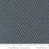 Image of Fieldrush Trellis Portobello quilting cotton fabric by Basic Grey for Moda Fabrics. Features trees on a blue background. Cute Little Fabric Shop.