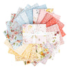 Sketchbook Fat Quarter Bundle Floral Fabric - FQ-17520-20 - 20-Piece Precut - Riley Blake Quilting Cotton Fabric