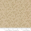 Image of Mira Realm Tan quilting cotton fabric by Zen Chic for Moda Fabrics. Features crosses on a brown background. Cute Little Fabric Shop.
