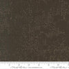 Image of Mira Spotted Raven quilting cotton fabric by Zen Chic for Moda Fabrics. Features printed texture on a brown background. Cute Little Fabric Shop.