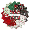 SALE Evergreen Wishes 10" Stacker Christmas Fabric - 10-17810-42 - 42-Piece Precut - Riley Blake Quilting Cotton Fabric