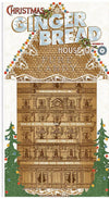 SALE Gingerbread Gingerbread House Panel Christmas Fabric - P17840 - Riley Blake Quilting Cotton Fabric Licensed Product