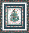 Decorate The Tree Panel Quilt Kit - Jennifer Long - Nutcracker Tradition - Blue colorway - Riley Blake - Fabric Kit -  Quilting Cotton