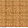 Image of Gingerbread Waffle Cone Gingersnap quilting cotton fabric by J. Wecker Frisch for Riley Blake Designs. Features checks on a brown background. Cute Little Fabric Shop.