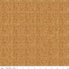 Image of Gingerbread Waffle Cone Gingersnap quilting cotton fabric by J. Wecker Frisch for Riley Blake Designs. Features checks on a brown background. Cute Little Fabric Shop.