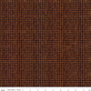 Image of Gingerbread Waffle Cone Chocolate quilting cotton fabric by J. Wecker Frisch for Riley Blake Designs. Features checkers on a brown background. Cute Little Fabric Shop.