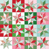 3-Yard Cut - SALE Claus & Co. Star Multi Green PRINTED Quilt Fabric - 108" Wide Quilt Back - WB17568 - Riley Blake Quilting Cotton Fabric