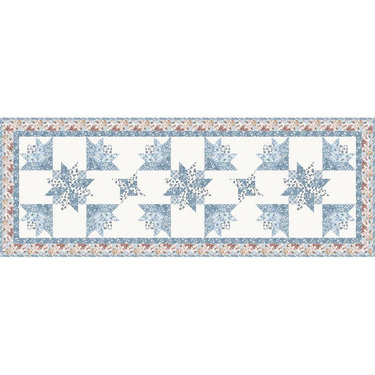SALE Daybreak Runner Quilt Kit Floral Fabric - KT-17681 - Riley Blake Quilting Cotton Fabric