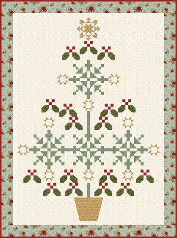 SALE Spruce It Up Quilt Kit Christmas Quilt - KT-17660 - Riley Blake Quilting Cotton Fabric