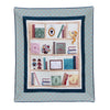 SALE Machine Embroidery Jane Austen Library Quilt Kit - KTME-36485 - Riley Blake Quilting Cotton Fabric