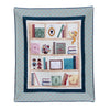SALE Machine Embroidery Jane Austen Library Quilt Kit - KTME-36485 - Riley Blake Quilting Cotton Fabric