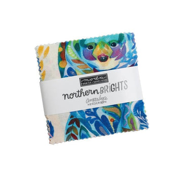 Northern Brights Mini Charm Pack Nature Fabric - 21850MC - 42-Piece Precut - Moda Fabrics Quilting Cotton Fabric