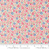 Image of A Cat Named Stitch Lucky Cream quilting cotton fabric by Camille Roskelley for Riley Blake Designs. Features flowers on a cream background. Cute Little Fabric Shop.