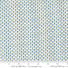 Image of A Cat Named Stitch June Cream Blue quilting cotton fabric by Camille Roskelley for Riley Blake Designs. Features flowers on a cream background. Cute Little Fabric Shop.