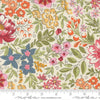 Image of Fieldrush Covent Opal quilting cotton fabric by Basic Grey for Moda Fabrics. Features flowers on a cream background. Cute Little Fabric Shop.