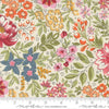 Image of Fieldrush Covent Opal quilting cotton fabric by Basic Grey for Moda Fabrics. Features flowers on a cream background. Cute Little Fabric Shop.