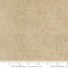 Image of Mira Spotted Tan quilting cotton fabric by Zen Chic for Moda Fabrics. Features printed texture on a brown background. Cute Little Fabric Shop.