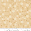 Image of Holiday Cheer Snowflake Natural quilting cotton fabric by Stacy Iest Hsu for Moda Fabrics. Features snowflake on a cream background. Cute Little Fabric Shop.