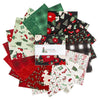 SALE Evergreen Wishes 5" Stacker Christmas Fabric - 5-17810-42 - 42-Piece Precut - Riley Blake Quilting Cotton Fabric