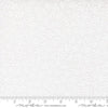 Image of Snow Time Tinsel Winter White quilting cotton fabric by Me and My Sister Designs for Moda Fabrics. Features flowers on a white background. Cute Little Fabric Shop.