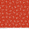 Image of Gingerbread Baking Girls Red quilting cotton fabric by J. Wecker Frisch for Riley Blake Designs. Features bakers on a red background. Cute Little Fabric Shop.