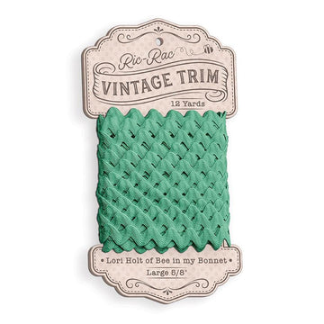 Lori Holt Vintage Trim Large on Cardboard Spool STVT-24572 Alpine - Riley Blake Designs - 12 Yards of 5/8" Polyester Trim