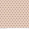 Image of Northanger Abbey James quilting cotton fabric by Official Licensed Product for Riley Blake Designs. Features flowers on a cream background. Cute Little Fabric Shop.