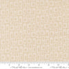 Image of Scenery Marshmallow Stone quilting cotton fabric by Elizabeth Hartman for Moda Fabrics. Features a geometric pattern on a cream background. Cute Little Fabric Shop.