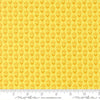 Image of Scenery Meadow Sunshine quilting cotton fabric by Elizabeth Hartman for Moda Fabrics. Features flowers on a yellow background. Cute Little Fabric Shop.