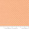 Image of Scenery Diamonds Cantaloupe quilting cotton fabric by Elizabeth Hartman for Moda Fabrics. Features a geometric pattern on an orange background. Cute Little Fabric Shop.
