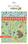 Colorful Critters 5" Stacker Animal Fabric - 5-17910-42 - 42-Piece Precut - Riley Blake Quilting Cotton Fabric Licensed Product