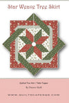 SALE Star Weave Tree Skirt PATTERN Christmas Pattern - Riley Blake INSTRUCTIONS Only